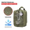 Orca Tactical MOLLE Rip-Away EMT Medical First Aid Pouch (Bag Only) (OD Green)