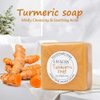 LIYALAN Turmeric Soap Bar for Face & Body-Tumeric Soap,Smooth Skin,Deep Cleansing, Natural Handmade Soap Sensitive Skin Formula, Vegan Soap