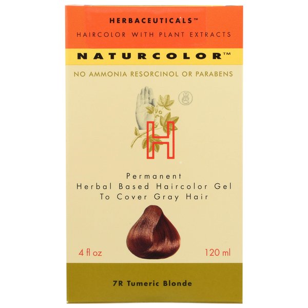 naturcolor Haircolor - Turmeric Blonde Hair Dye, 4 Fl Oz (7R)