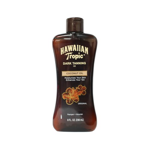 Hawaiian Tropic Dark Tanning Oil, Original 8 fl oz (237 ml)