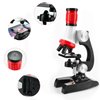 Science Kits for Kids Beginner Microscope with LED 100X 400X and 1200X-Include Sample Prepared Slides (1)