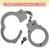 ArtCreativity Plastic Handcuffs for Kids – Pack of 12 Toy Handcuffs with Keys, Fun Play Handcuffs for Kids, Party Favors, Costume Props, Goody Bag Fillers, and Gifts for Boys and Girls