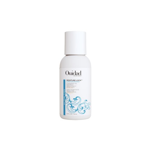 Ouidad Moisture Lock Ultra Nourishing Cleansing Oil Shampoo for Curly Hair - 2.5 fl oz, Shampoo for Women & Men, Rehydrates Dry, Damaged Curls, Color Safe Shampoo, All Curl Types