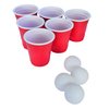 Worlds Smallest Beer Pong, Red, Miniature