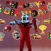 KORHONEN Race Car Party Decorations, Race Car Birthday Party Decorations Includes Happy Birthday Banner and Hanging Swirls, Race Car Themed Birthday Party Decorations for Boys Adults