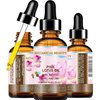 PINK LOTUS OIL Pure Natural 0.5 fl oz - 15ml. for Face, Skin, Hair, Anti Aging Face Oil, rich in natural source of Vitamin C by Botanical beauty
