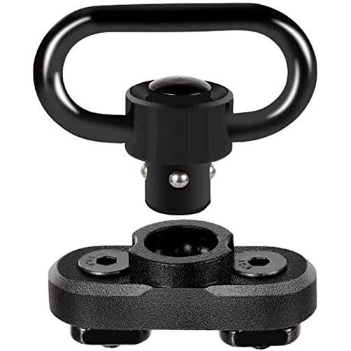 TPO M-Lok QD Sling Swivel Mount Quick Detach Sling Attachment with Push Button for Mlok