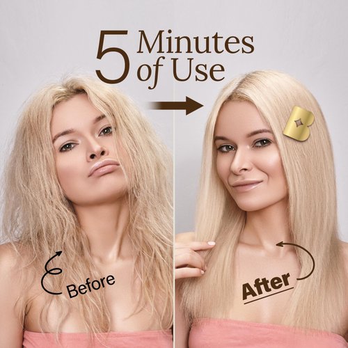 Bloomile [K-Salon #1] 22-in-1 Keratin Hair Mask | Intensive Strengthening Hair Mask for Damaged Hair and Growth w/ 22 Key Ingredients | Deep Conditioning Hair Mask Repair (8.2 fl oz)