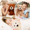 HyDren 6 Pcs Bears Bulk Stuffed Animal Small Bears Baby Shower Bears Plush Toys Employee Appreciation Easter Graduation Gifts(White, Brown, Beige, Long Plush)