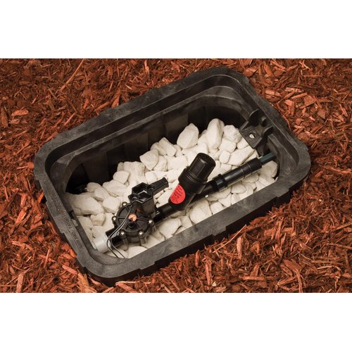 Rain Bird PRF07530S Drip Irrigation In-Line 30 PSI Pressure Regulating "Y" Filter, 3/4" Male Pipe Thread,Black