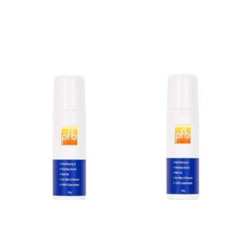 Bundle Of 2 PFB Vanish Roll on Shaving Gel for Ingrown Hair, 93 grams