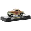 M2 1941 Willys Coupe Gasser Green (Weathered) B & M Automotive Limited Edition to 6600 Pieces Worldwide 1/64 Diecast Model Car Machines 31600-GS13