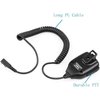Retevis 2 Pin Shoulder Mic Speaker, Walkie Talkie Mic, Compatible with Retevis H-777 RT22 RT68 RT21 H777S RT85 RT17 RT19 RT15 BAOFENG UV-5R BF-F8HP Samcom pxton TIDRADIO Kenwood Walkie Talkie (5 Pack)