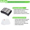 Anewise Filter Replacement for Shark Navigator Lift Away Deluxe Professional Vacuum ZU503AMZ NV350 NV351 NV352 NV355 NV357 NV360 NV370 UV440 UV540, Parts XFF350 & XHF350, 1 HEPA + 2 Pre-Felt Filters