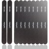 10PCS Double Sided 100/180 Grit Nail File Set, Washable Emery Board Nail Buffer Files for Home Salon Use, Professional Manicure Pedicure Tool for Acrylic False Nails and Gel Cosmetic