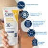 CeraVe 100% Mineral Sunscreen SPF 30 | Body Sunscreen with Zinc Oxide & Titanium Dioxide | Hyaluronic Acid & Ceramides | Oil Free | Non-Greasy | Hydrating Mineral Sunscreen For Body | 5 oz
