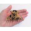 Generic Black tan beige marbled hair claw clip medium fine hair