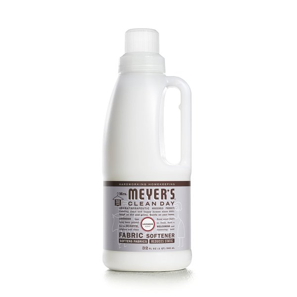 Mrs. Meyer's Clean Day Liquid Fabric Softener, Made Without Parabens, Cruelty Free Formula, Lavender Scent, 32 OZ (Pack of 1)