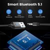 MAEDHAWK Aux to Bluetooth Receiver for Car, Bluetooth Aux Adapter with USB to 3.5mm Audio Jack kit BT5.1 for Car Stereo Home Speakers Music Streaming Hands-Free Calling, A2DP