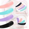Asofelk 100 PCS Mini Cosmetic Spatula for Makeup Face Mask Plastic Spoon Disposable Makeup Tools，Bulk Disposable Mini Plastic Makeup Spatulas(Multi Colored)