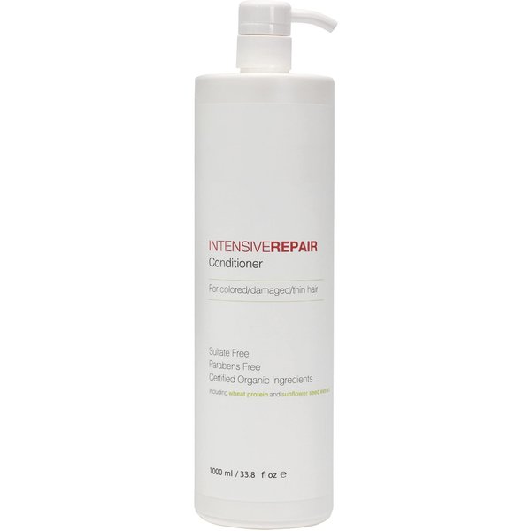 ONC INTENSIVEREPAIR Sulfate-Free Conditioner 33.8 fl. oz. 1000 ml Safe for Color Treated Hair, Paraben-Free, Low pH, Use with Healthier Hair Color Dye, Prolongs Life of All Hair Color Dye