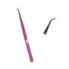 THE LASH SUPPLY PREMIUM #1-19 Lash Tweezers, Durable and Slip Resistant Eyelash Tweezers Extensions, Pink S/C Volume, Classic Lash Tweezers, Lash Extension Supplies Limited Edition