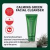 lapalette beauty Calming Green Facial Cleanser. BHA, Mild Cleansing Foam, 120ml / 4.05 fl. oz. / Hydration, Soothing, Cruelty-Free, Paraben-Free, Korean Skin Care