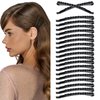 Mabor 20Pcs Decorative Bobby Pins Rhinestone Bobby Pins for Hair Sparkly Crystal Hair Pins for Women Girls Shiny Metal Hair Barrettes Hair Styling Accessories