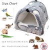 LeerKing Luminous Rat Hammock Bed Ferret Rodent Hammock Bed Hideout Cage Accessories Toy Bed for Guinea Pig Chinchilla Hedgehog Sugar Glider