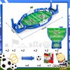 3 otters Tabletop Soccer Game Set, Mini Football Soccer Game Board for Foosball Pinball Kids Adults Interactive Game Room Family Night