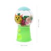 Kisangel 12pcs Eraser Gumball Machines Eraser Bubble Gum Machine Gum Candy Dispenser Gumball Machine for Student Mini Gumball Machine