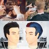 Mannequin Head, Male mannequin Head with 100% Human Hair, 12" Barber Mannequin Head, Hairdresser training Doll manikin Head for Hair Styling and Practice