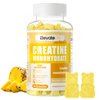 ElevateLife Creatine Monohydrate Gummies 5000mg for Men & Women, Chewables Creatine Monohydrate for Muscle Strength, Muscle Builder, Energy Boost, Pre-Workout Supplement-90 Pineapple Gummies