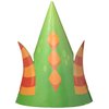8-Count Child-Sized Party Hats with Cutouts, Dragons