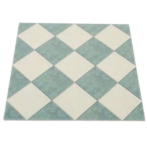 Toyvian Dollhouse Mosaic Floor Tile Miniature Kitchen Bathroom Flooring Wallpaper Mini Floorboard Doll House Assesseries Decorations
