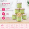 Mojo Spa Get Up & Glow Body Scrub | Bergamot, Juniper, Jasmine Scent | Moisturizing Sea Salt Exfoliator | 10 oz