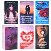 XSYLOHXL Love Oracle Cards for Beginners with Meanings on Them 53 PCS Loving Tarot Deck with Messages on Cards Providing Guidance on Life and Love Inquiries