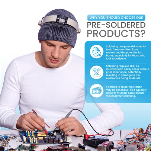 SHILLEHTEK ADXL345 Pre-Soldered 3-axis Accelerometer Compatible with Klipper, Raspberry Pi & Arduino | High Resolution Tilt-Sensing Accelerometer | Resonance Frequencies Measurement & Klipper Autotune