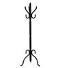 Dollhouse Black Hat & Coat Rack Stand Miniature Hall Accessory 1:12 Scale