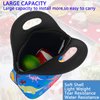 FlowFly Neoprene Kids Lunch box Insulated Soft Bag Mini Cooler Thermal Meal Tote Kit for Boys, Girls,Men,Women,School,Work, Office, Dinosaur