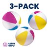 Happy Hippo 24" Beach Ball (Pack of 3)