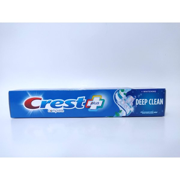 Crest Complete Plus Deep Clean Complete Whitening Toothpaste, Effervescent Mint, 5.4 oz, 4.050 Lb