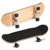 GLOGLOW Finger Skateboard, Wooden Mini Fingerboard Finger Toy with Wooden Board Professional Bearing and Wheel for Adults and