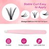FADLASH DIY Eyelash Extension Kit, 240Pcs Lash Clusters with Lash Bond and Seal, Clusters Eyelash Applicator Tool, D Curl DIY Lash Kit (30D+40D Kit)