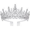 COCIDE Tiara and Crown for Women Crystal Queen Crown Rhinestone Tiara for Girl Bride Wedding Hair Accessories for Bridal Birthday Party Prom