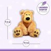 Warm Pals - Bear Hugs - 1.5lbs - Cozy Microwavable Lavender Scented Plush Toys - Heated Stuffed Animal - Heatable Coolable Bedtime Comfort Plushie
