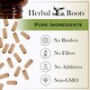 Herbal Roots Pure Organic Valerian Root Capsules - 900 mg - Non-Habit Forming with no Melatonin, Non-GMO - 60 Count Vegan Capsules, Herbal Supplement