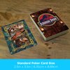 AQUARIUS Jurassic Park Playing Cards - Jurassic Park Themed Deck of Cards for Your Favorite Card Games - Officially Licensed Jurassic Park Merchandise & Collectibles, 2.5 x 3.5