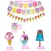 Ice Cream Birthday Party Decorations for Girls Ice Cream Happy Birthday Banner Ice Cream Foil Balloons Kids Summer Ice Cream Party Decoration Supplies