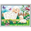 Ravensburger CreArt Sheep and Lamb Paint by Numbers Kit for Kids - 23723 - Painting Arts and Crafts for Ages 9 and Up